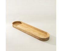 Dekoria Dřevěný podnos Yano II 73x18x4 cm, 73x18x4 cm