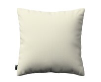 Dekoria Kinga - potah na polštář jednoduchý, smetanově bílá, 43 x 43 cm, Velvet, 704-36