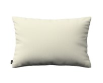 Dekoria Kinga - potah na polštář jednoduchý obdélníkový, smetanově bílá, 47 x 28 cm, Velvet, 704-36