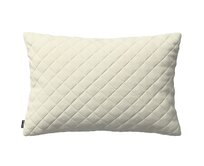 Dekoria Potah Kinga s prošitím 60 x 40 cm, smetanově bílá, 60 x 40 cm, Velvet, 704-36