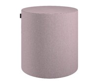 Dekoria Sedák Barrel- válec pevný,  d40cm, výška 40cm, pastelově růžový melanž, ø40 cm x 40 cm, Amsterdam, 704-51