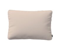 Dekoria Gabi - potah na polštář šňůrka po obvodu obdélníkový, světle béžová, 60 x 40 cm, Crema, 144-65