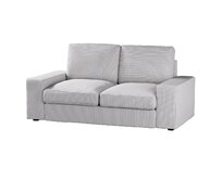 Dekoria Potah na pohovku Kivik 2-místná nerozkládací, béžová a modrá, Pohovka Kivik 2-místná, Living II, 162-23