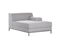 Dekoria Potah na šezlong Kramfors pravý, béžová a modrá, šezlong Kramfors pravý, Living II, 162-23