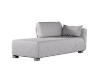 Dekoria Potah na lenošku Mysinge, béžová a modrá, šezlong Mysinge, Living II, 162-23