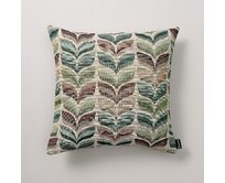 Dekoria Kinga - potah na polštář jednoduchý, zeleno-béžová, 60 x 60 cm, Intenso Premium, 144-17