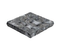 Dekoria Sedák Kuba s úchytem 40x40x6cm nebo 50x50x10cm, modro-zelená, 40 x 40 x 6 cm, Cosy Home, 145-33