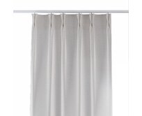 Dekoria Závěs na dvojitých hačcích flex, béžová melanž, Scotti, 144-50