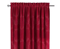 Dekoria Závěs s tunýlkem a volánkem, bordó, Damasco, 613-13