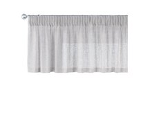 Dekoria Krátký závěs na řasící pásce, béžová, 390 x 40 cm, Natural Touch, 128-14