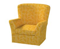 Dekoria Potah na křeslo Tomelilla vysoké provedení, se záložkami, med, kØeslo Tomelilla, Cosy Home, 144-88