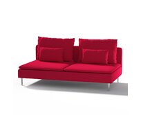Dekoria Potah na modul Söderhamn 3-místný, tmavě červená , moduł Söderhamn 3-místný, Etna, 705-60