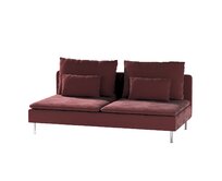 Dekoria Potah na modul Söderhamn 3-místný, bordó, moduł Söderhamn 3-místný, Velvet, 704-37