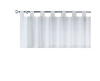 Dekoria Krátký závěs na poutkách, krémová, 130 x 40 cm, Natural Touch, 128-23