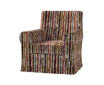 Dekoria Potah na křeslo IKEA Ektorp Jennylund, červeno-zelená, kØeslo Ektorp Jennylund, Cosy Home, 145-40