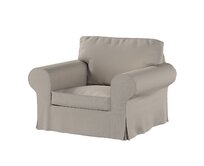 Dekoria Potah na křeslo IKEA Ektorp, šedá, křeslo Ektorp, Living, 162-42