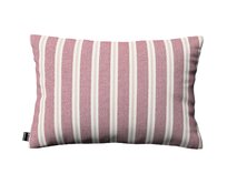 Dekoria Kinga - potah na polštář jednoduchý obdélníkový, červeno-béžové pruhy, 60 x 40 cm, Scotti, 145-29