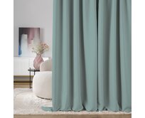 Dekoria Zatemňovací závěs na řasicí pásce mátový 140 x 280 cm 1 ks., 140x280 cm