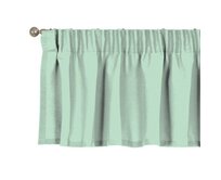 Dekoria Krátký závěs na řasící pásce, eukalyptová zelená, 390 x 40 cm, Loneta, 133-61