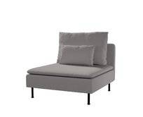 Dekoria Potah na modul Söderhamn 1-místný, tmavě bežová, moduł Söderhamn 1-místný, Boucle Teddy, 702-82