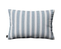 Dekoria Kinga - potah na polštář jednoduchý obdélníkový, modro-béžové pruhy, 60 x 40 cm, Scotti, 145-28