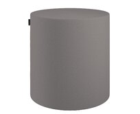 Dekoria Sedák Barrel- válec pevný,  d40cm, výška 40cm, tmavě bežová, ø40 cm x 40 cm, Boucle Teddy, 702-82