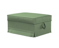 Dekoria Potah na podnožku Ektorp Bromma, zelený melanž, podnožka Ektorp Bromma, Amsterdam, 704-44