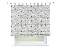 Dekoria Římská roleta Verona, bílá, růžová, zelená, Gardenia, 143-96