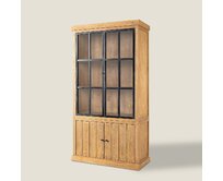 Dekoria Vitrína Harbor II 114x52x220 cm, 114x52x220 cm