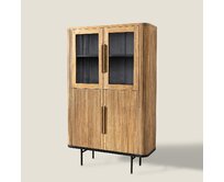 Dekoria Vitrína Arco 113x46x181 cm, 113x46x181 cm