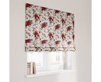 Dekoria Římská roleta Capri, červená, zelená, béžová, Christmas, 629-41