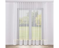 Dekoria Záclona na řasící pásce Wave, ecru, Voile - Voál, 186-78