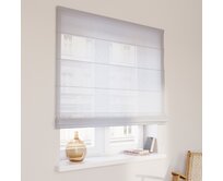 Dekoria Římská roleta Capri, průsvitná ecru, Romantica, 174-93