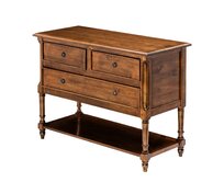 Dekoria Komoda Charlie 3 zásuvky, 100 x 45 x 76 cm