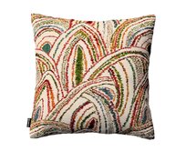 Dekoria Kinga - potah na polštář jednoduchý, červeno-zelená, 50 x 50 cm, Cosy Home, 145-32