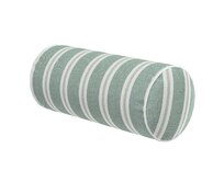 Dekoria Válec jednoduchý hladký, zeleno-béžové pruhy, Ø 16 x 40 cm, Scotti, 145-30