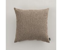 Dekoria Kinga - potah na polštář jednoduchý, tmavě béžová melanž, 50 x 50 cm, Boucle Mist, 145-45