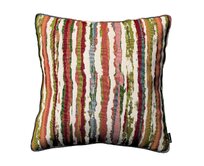 Dekoria Gabi - potah na polštář šňůrka po obvodu, červeno-zelená, 45 x 45 cm, Cosy Home, 145-40