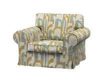 Dekoria Potah na křeslo IKEA Ektorp, mátově žlutá, křeslo Ektorp, Cosy Home, 144-91