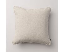 Dekoria Gabi - potah na polštář šňůrka po obvodu, přírodní, keprová vazba, 60 x 60 cm, Hemp Blend, 159-34