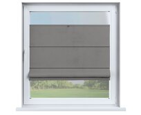 Dekoria Římská roleta Sicílie, černá, Damasco, 613-32