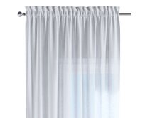 Dekoria Závěs s tunýlkem a volánkem, průsvitná bílá, Romantica, 181-16