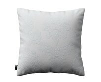 Dekoria Kinga - potah na polštář jednoduchý, světle šedá, 60 x 60 cm, Damasco, 613-81