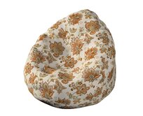 Dekoria Sedací vak s volbou látky - 3 velikosti, béžová, Ø60 x 105 cm, Intenso Premium, 144-27