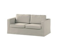 Dekoria Potah na pohovku IKEA  Karlstad 2-místná , nerozkládací, dlouhý, béžová melanž, pohovka Karlstad 2-místná, Amsterdam, 704-54