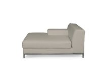 Dekoria Potah na šezlong Kramfors levý, béžová melanž, Šezlong Kramfors levý, Amsterdam, 704-54