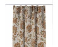 Dekoria Závěs na dvojitých hačcích flex, béžová, Intenso Premium, 144-27