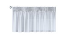 Dekoria Krátký závěs na řasící pásce, krémová, 390 x 40 cm, Natural Touch, 128-24