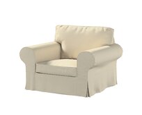 Dekoria Potah na křeslo IKEA Ektorp, ecru, křeslo Ektorp, Chenille, 162-06