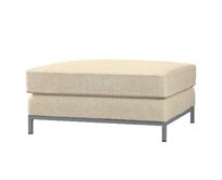 Dekoria Potah na podnožku Kramfors, šedobéžová, podnožka Kramfors, Chenille, 162-26